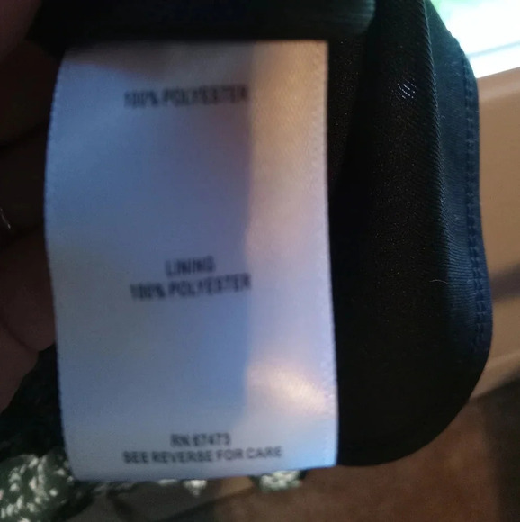 Just Taylor Womens Dress Medium Black Chiffon Long Sheer Sleeve Peasant Tie Neck - Picture 6 of 7